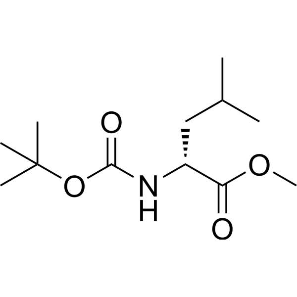 Methyl (tert-butoxycarbonyl)-D-leucinate 133467-01-3